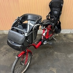 格安‼️ 20インチ 子供乗せ 電動自転車 Panasonic ギュットミニ 赤 