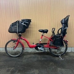格安‼️ 20インチ 子供乗せ 電動自転車 Panasonic ギュットミニ 赤 