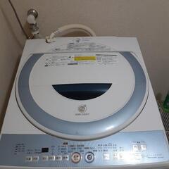 SHARP タテ型洗濯乾燥機（7.0kg）  ES-TG72-A