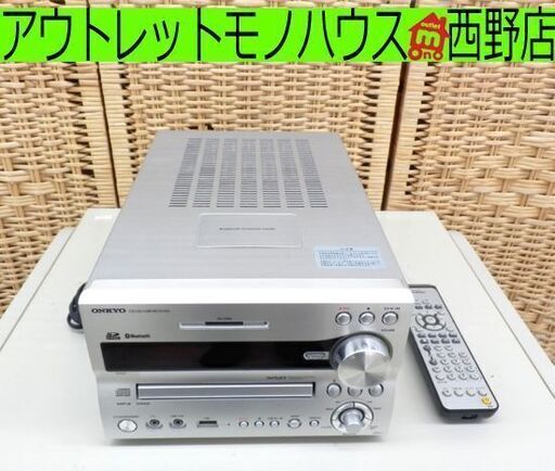 ONKYO CD/SD/USBレシーバー NFR-7 リモコン オンキョー アンプ コンポ ジャンク 部品取り 札幌 西野店