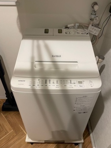 【受け渡し予定者決定】日立　ビートウォッシュ　BW-X100F 全自動洗濯機　10kg