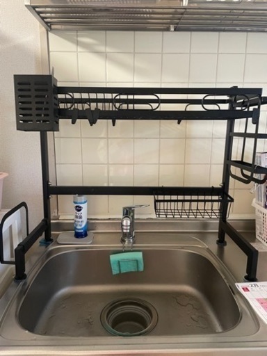 おすすめ！水切りカゴ　キッチンラック