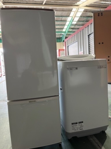 福岡市配送設置無料　国産メーカー　冷蔵庫、洗濯機セット