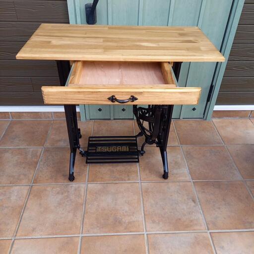 足踏みミシン テーブルTSUGAMI アンティーク※TSUGAMI足踏みミシン脚の