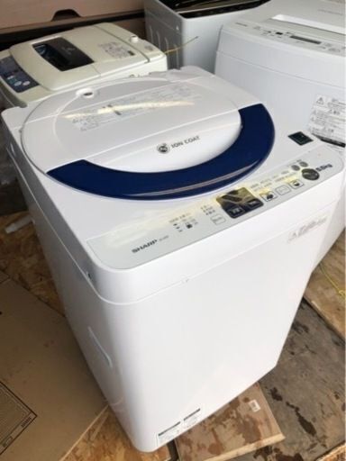 配送可能　シャープ ５．５ｋｇ 全自動洗濯機 ES-GE55N-S