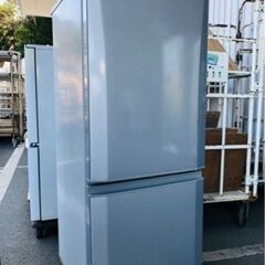 配送可能　三菱 146L 2ドア ノンフロン冷蔵庫 MR-P15Z-S シルバー