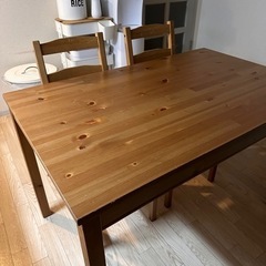 お譲り先、決定。IKEA ダイニングテーブル JOKKMOKK(...