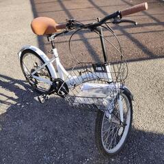 【終了しました】アイジュサイクル シマノ6段変速 折り畳み自転車