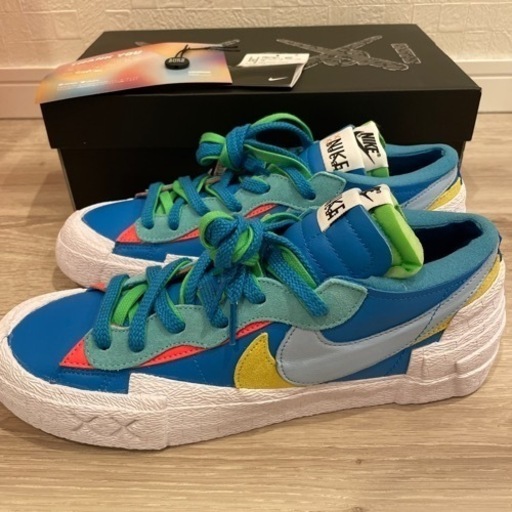 【未使用品】NIKE BLAZER LOW SACAI CAWS
