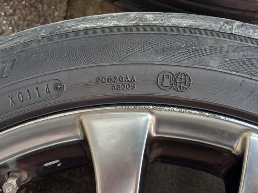WORK(ワーク) 17×7JJ +53 PCD 114.3 5H 205/50R17 ダンロップ