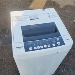 ♦️EJ196番 Hisense全自動電気洗濯機 【2017年製】