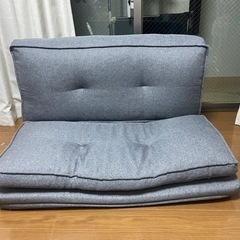 ニトリ　カジュアルソファ(キッド3 GY) ベッド