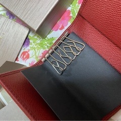 新品未使用　BVLGARI ブルガリ キーケース 赤 ボルドー ワインレッド