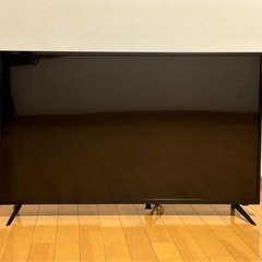 【取り引き決まりました】4 3インチ4K/HDR対応液晶テレビ