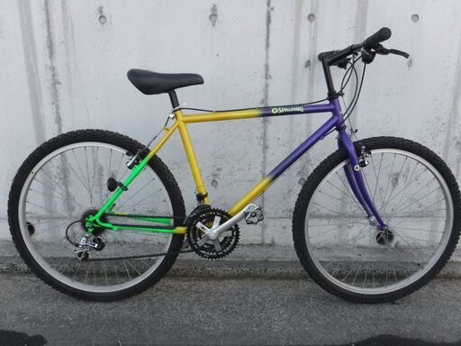 型古ですがキレイ★SPALDINGのマウンテンバイク 中古自転車 202315