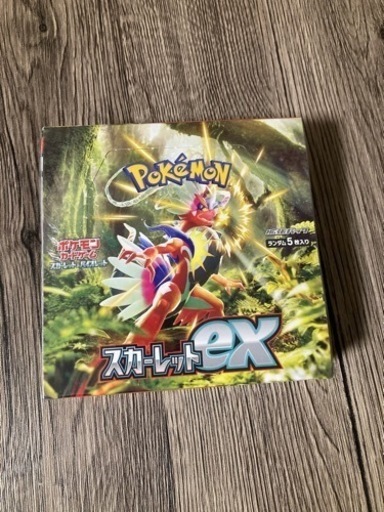 ポケモンカード スカーレットex 新品未開封box シュリンク付き