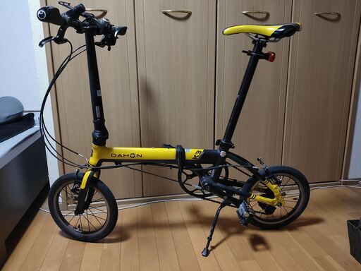 DAHON K3 イエロー×ブラック　ダホン