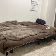シングルベッドです。