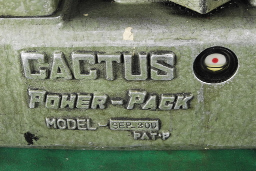 0379 CACTUS カクタス 電動油圧ポンプ パワーパック SEP-20D 愛知県岡崎市