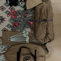 新品◆オフホワイト×NIKE コラボウェア アンダーウェア L 送料込み-【決まりました　TCタープ付き】OneTigris Northgaze ポリコットンTC ワンポールテント