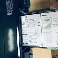 ①24番 リンナイ✨都市ガスコンロ✨RTE670BKR‼️