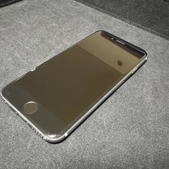 iPhone6  スペースグレーau  64GB ガラスコーティング済