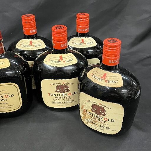 SUNTORY サントリー OLD オールド ウイスキー 750ml 760ml 7本セット