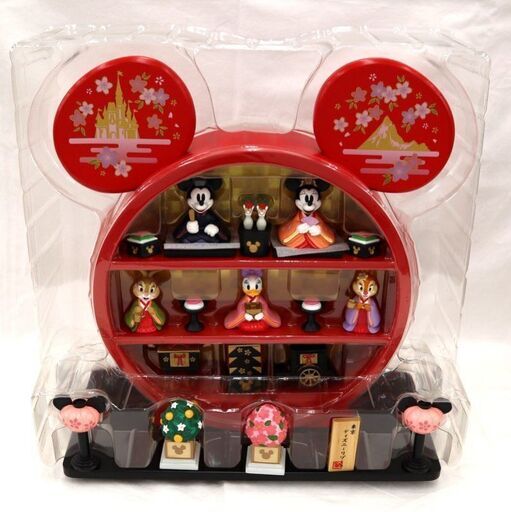 TOKYO DISNEY RESORT ひな人形 ディズニーランド ミッキーマウス&ミニー お雛様 中古品