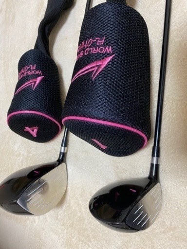 レディースゴルフクラブセット PERSON’S Pop Punkピンク×ブラック POP PUNK PERSON'S ゴルフクラブセット