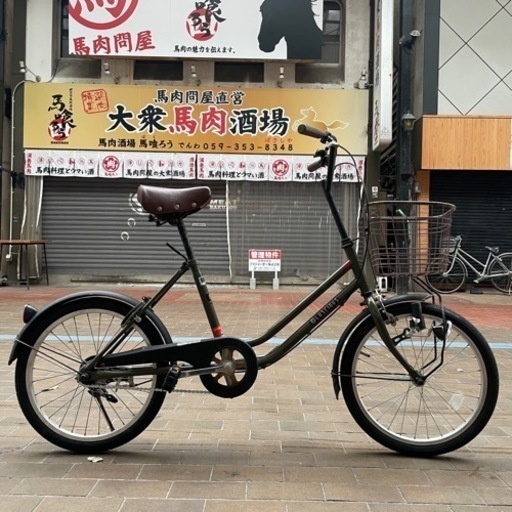 【美品!!】 中古自転車 20インチ 小径車 ミニサイクル 後ろタイヤ新品