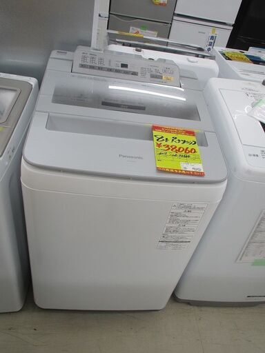 ID:G10008231　パナソニック　全自動洗濯機８ｋ