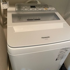 お話中　　Panasonic 洗濯機　NA-F8AE6 2019...