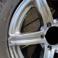 ランクルプラド　ホイールスタッドレス付　4本セット