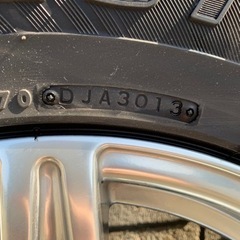 ランクルプラド　ホイールスタッドレス付　4本セット