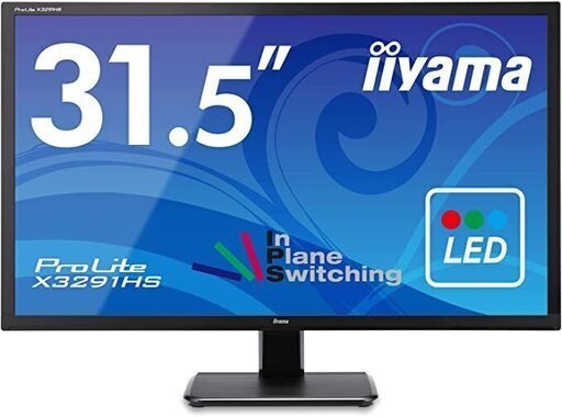 ■31.5インチ　iiyama モニター ディスプレイ X3291HS-B1 (31.5インチ/フルHD/AH-IPS/HDMI,D-sub,DVI-D