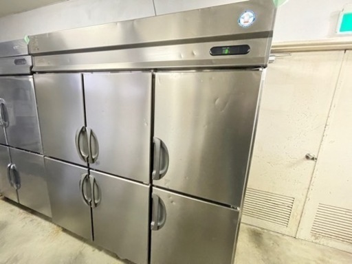 3月25日迄にお引取り　中古　フクシマ冷蔵庫縦型　URD-180RMD6 内装ステンレス鋼板　三相　200V 厚型　手渡し　中古厨房機器　他にも多数出品中　CKRS