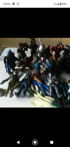 セール☆ウルトラマン怪獣、ソフビ17体 ザラブ星人、テンペラー星人