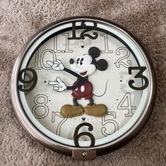 ミッキーマウス　掛け時計　Amazon購入