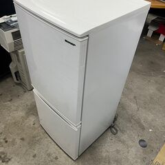 【A-398】SHARP 冷蔵庫 SJ-D14E-W 2019年製 中古 激安 一人暮らし 通電確認済 