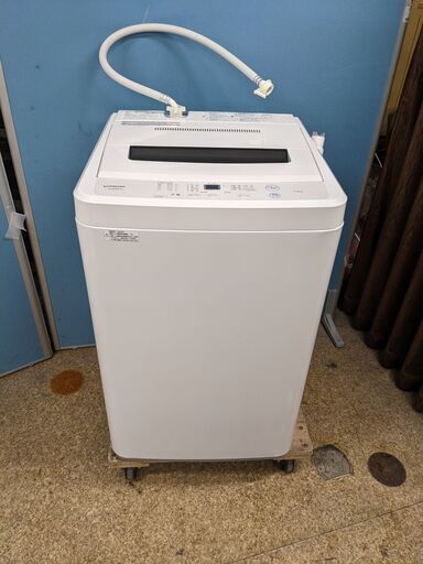 maxzen 高年式 2020年製 JW55WP01 maxzen マクスゼン 全自動電気洗濯機 ホワイト 簡易乾燥機能付