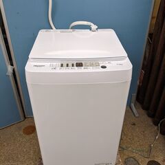 (売約済み)美品 2021年製 Hisense 全自動洗濯機 H...