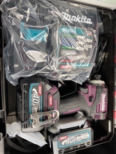 makita インパクトドライバー40V(TD001GDXAP )※これから引き取り可能な方は33.000円※