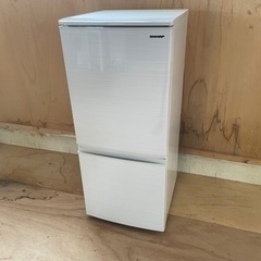 021377 シャープ2ドア冷蔵庫 2019年製