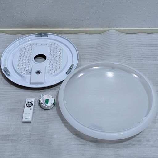【成約済】東芝　TOSHIBA　シーリングライト　LED 2021年製造　全面発光　10畳用　　天井照明　天井ライト　C0CM0227