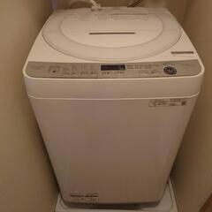 即渡し可能□SHARP シャープ ES-GE7E-W 洗濯機 2021年製 7kg