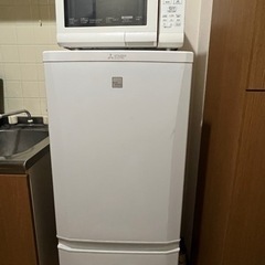 冷蔵庫・洗濯機・電子レンジ三点セット