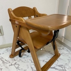 澤田木工所　木製ベビーローチェア