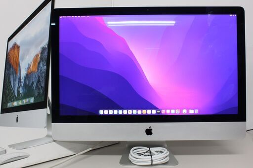 iMac（Retina 5K,27-inch,Late 2015）3.2GHz Core i5〈MK462J/A〉⑤