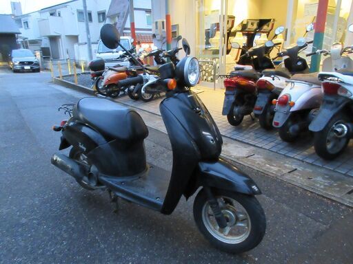 トゥデイ ホンダ ブラック オイル、バッテリー新品 4スト 原付 AF61