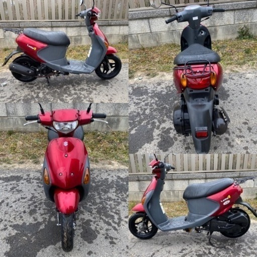 ☆後期型レッツ4低燃費FIモデル☆プラグ・オイル・グリップなど新品交換、イロイロ整備で快調です^_^50cc原付スクーター② ☆後期型レッツ4低燃費FIモデル☆プラグ・オイル・グリップなど新品